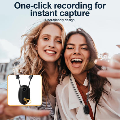 NUISK Mini 4K Thumb Body Camera, 128GB Storage, Hands-Free Magnetic Waterproof POV Cam