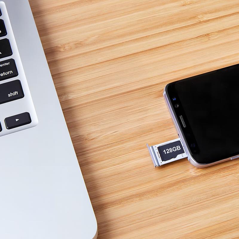 128GB High-Speed Memory Card for Cameras & Dash Cams, Reliable Storage with Wide Smartphone Compatibility
