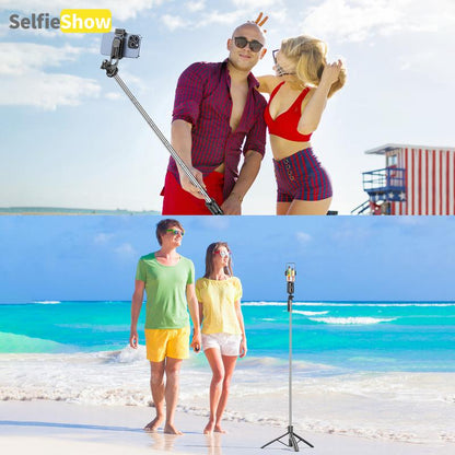 Smart AI Phone Tripod with 360° Face Tracking, Auto Pan & Tilt, Stable for Indoor & Outdoor Use